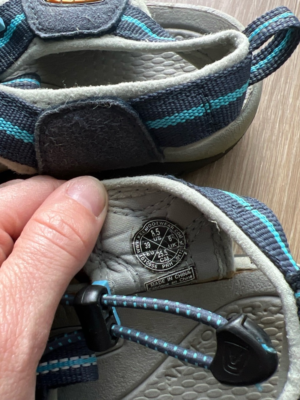Keen Newport blue hiking sandals #hiking #outdoors #sandals - Picture 5 of 5